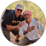 With Mohammed in Dahab