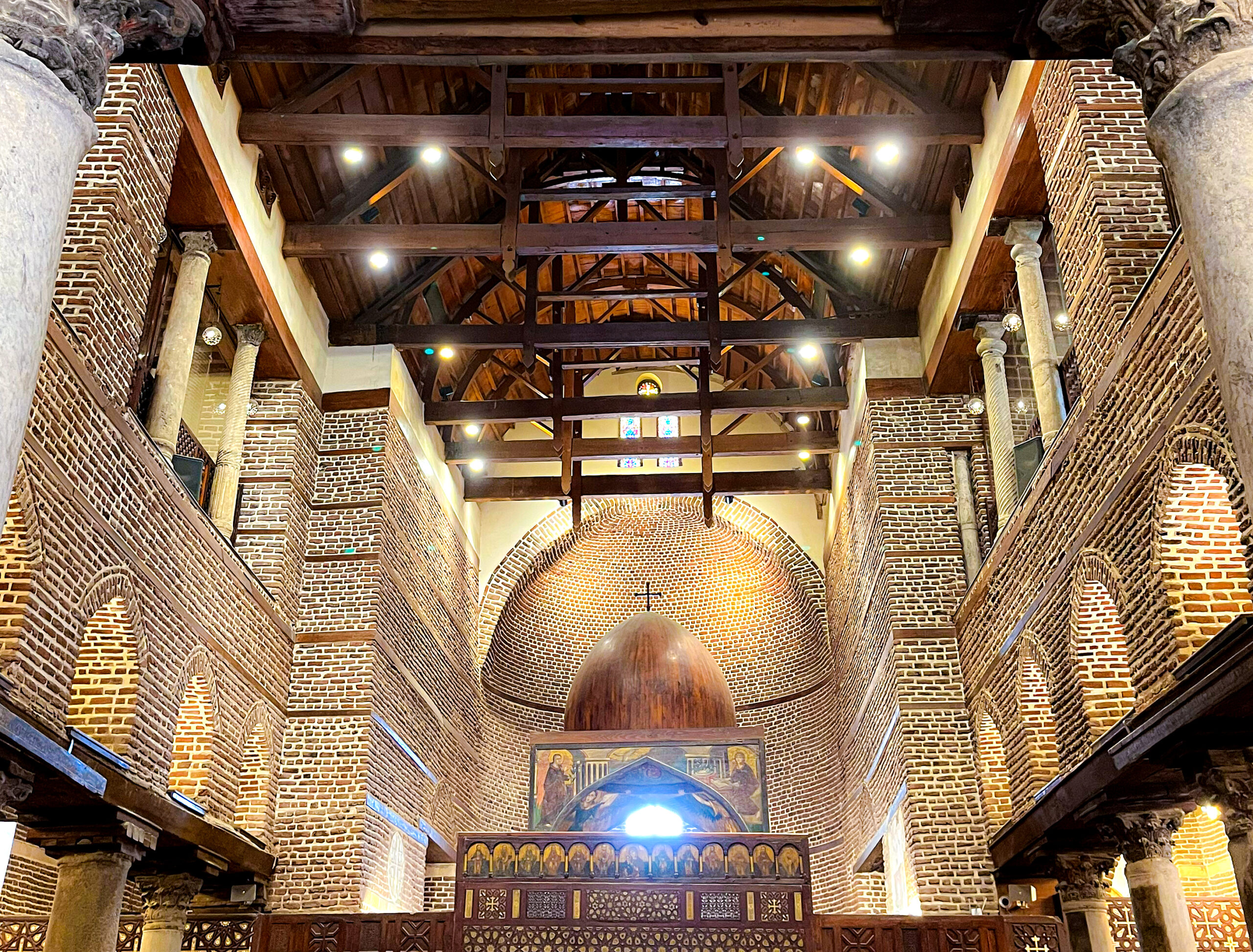 Inside Virgin Mary Church