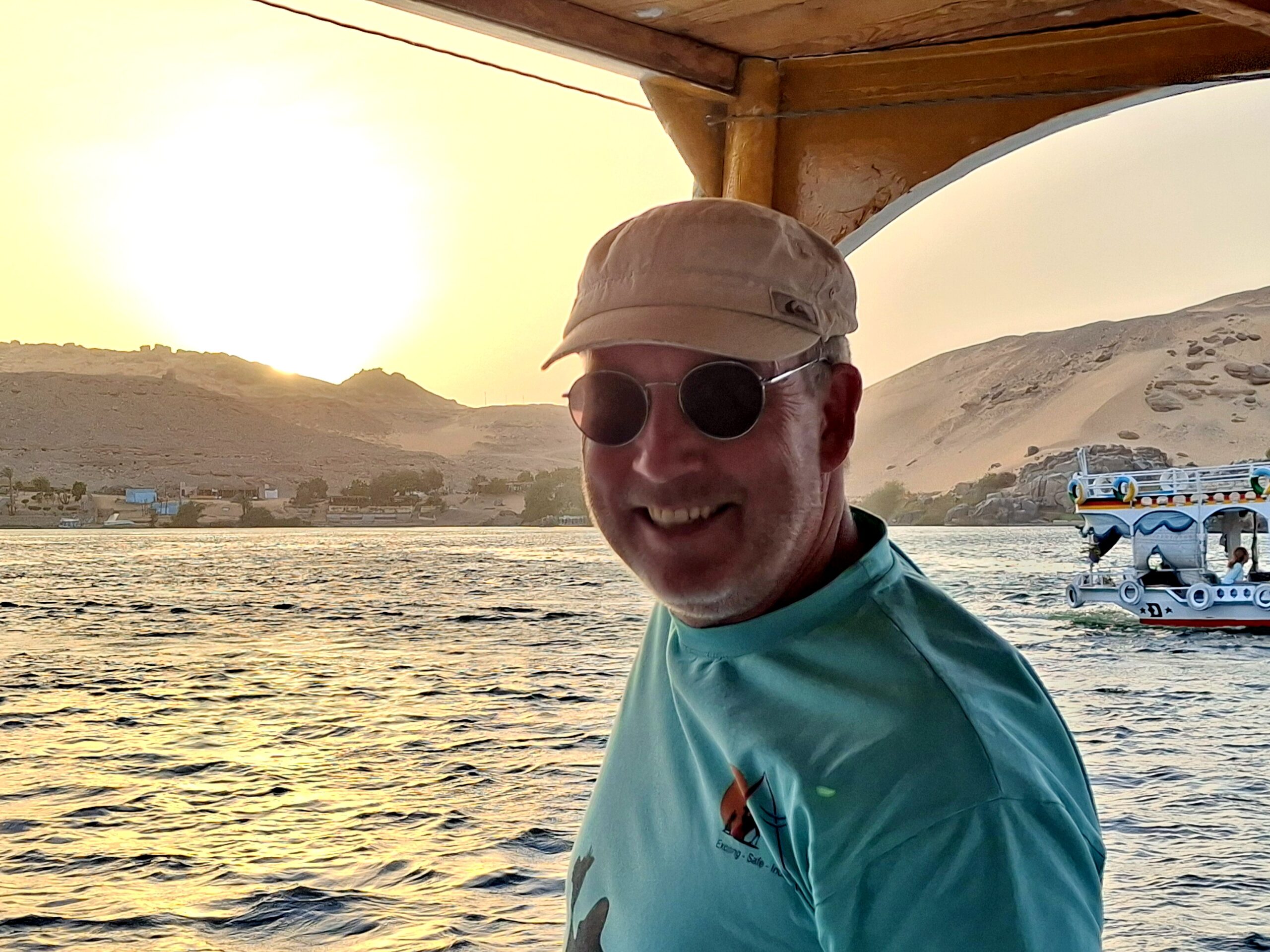 Enjoying the sunset
