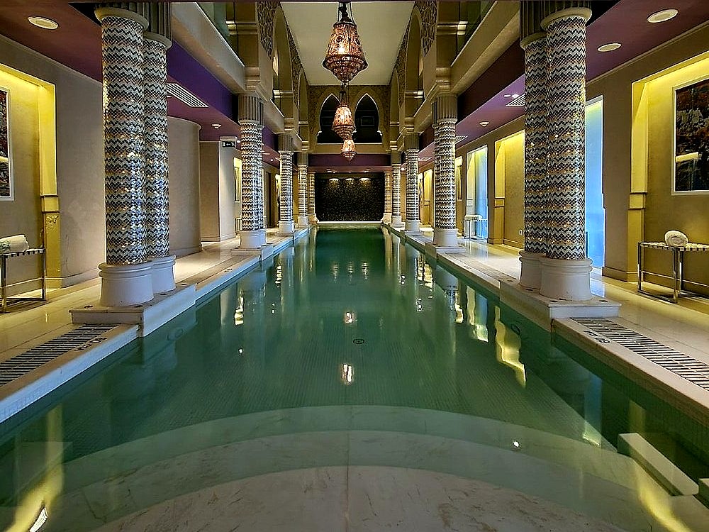 Luxury spa area