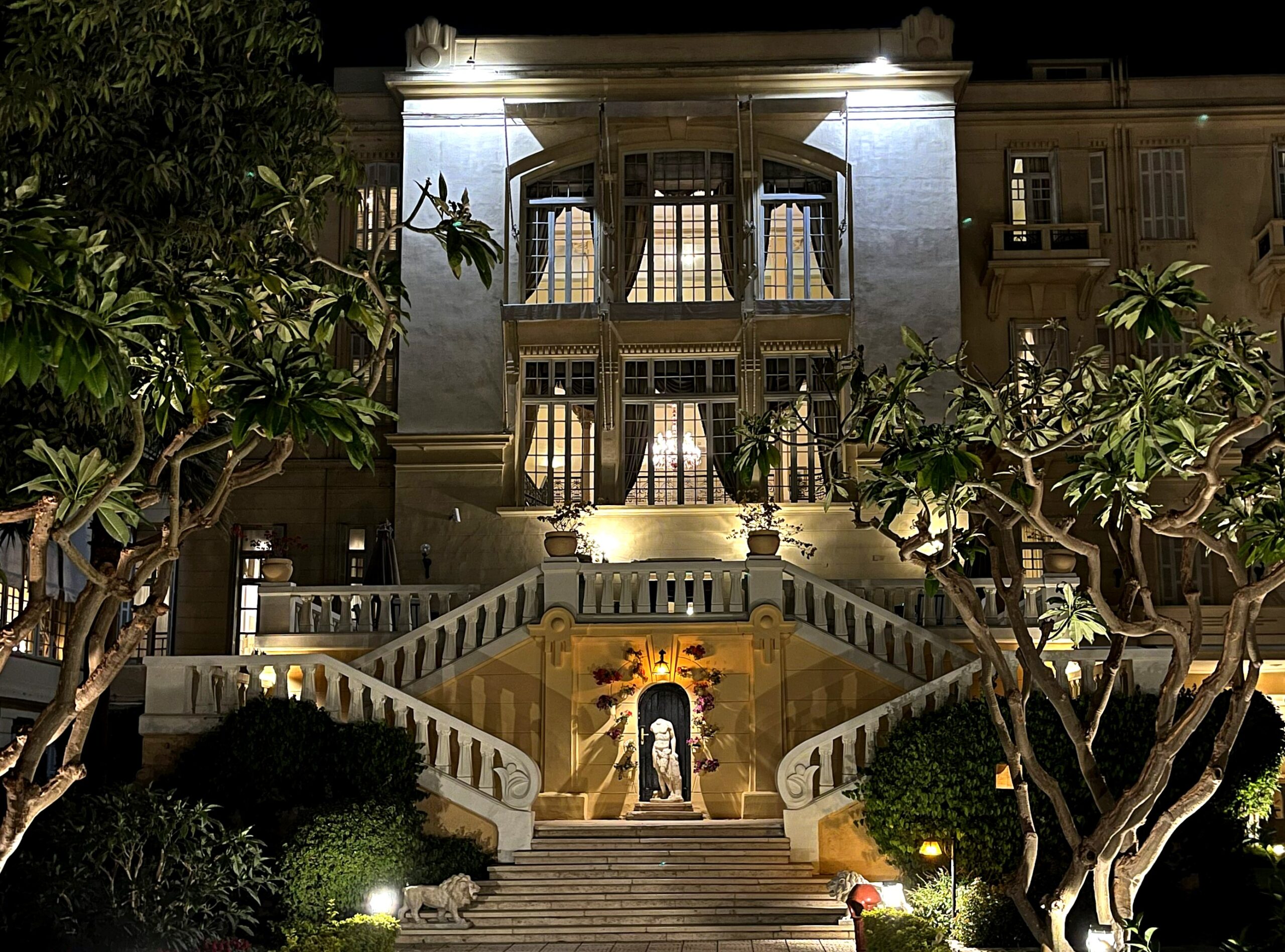 Rear view of the Old Winter Palace