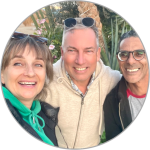 With Tania & Achmed in Secret Gardens